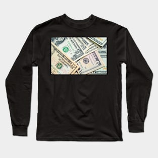 United States Dollar Long Sleeve T-Shirt